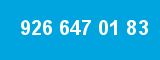 926 647 01 83